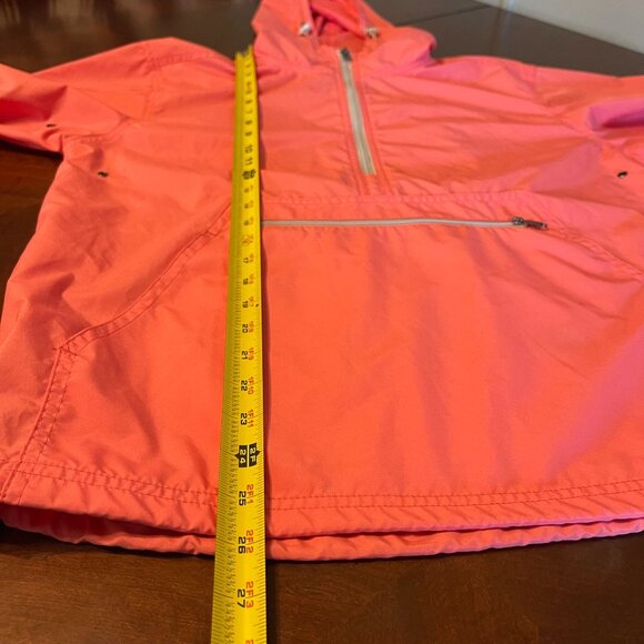 Charles River Apparel XS Coral Lightweight Pullover Windbreaker Jacket  Hood - Picture 13 of 13